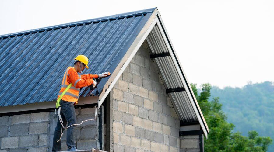 Professional gutter cleaning in Holt, MI